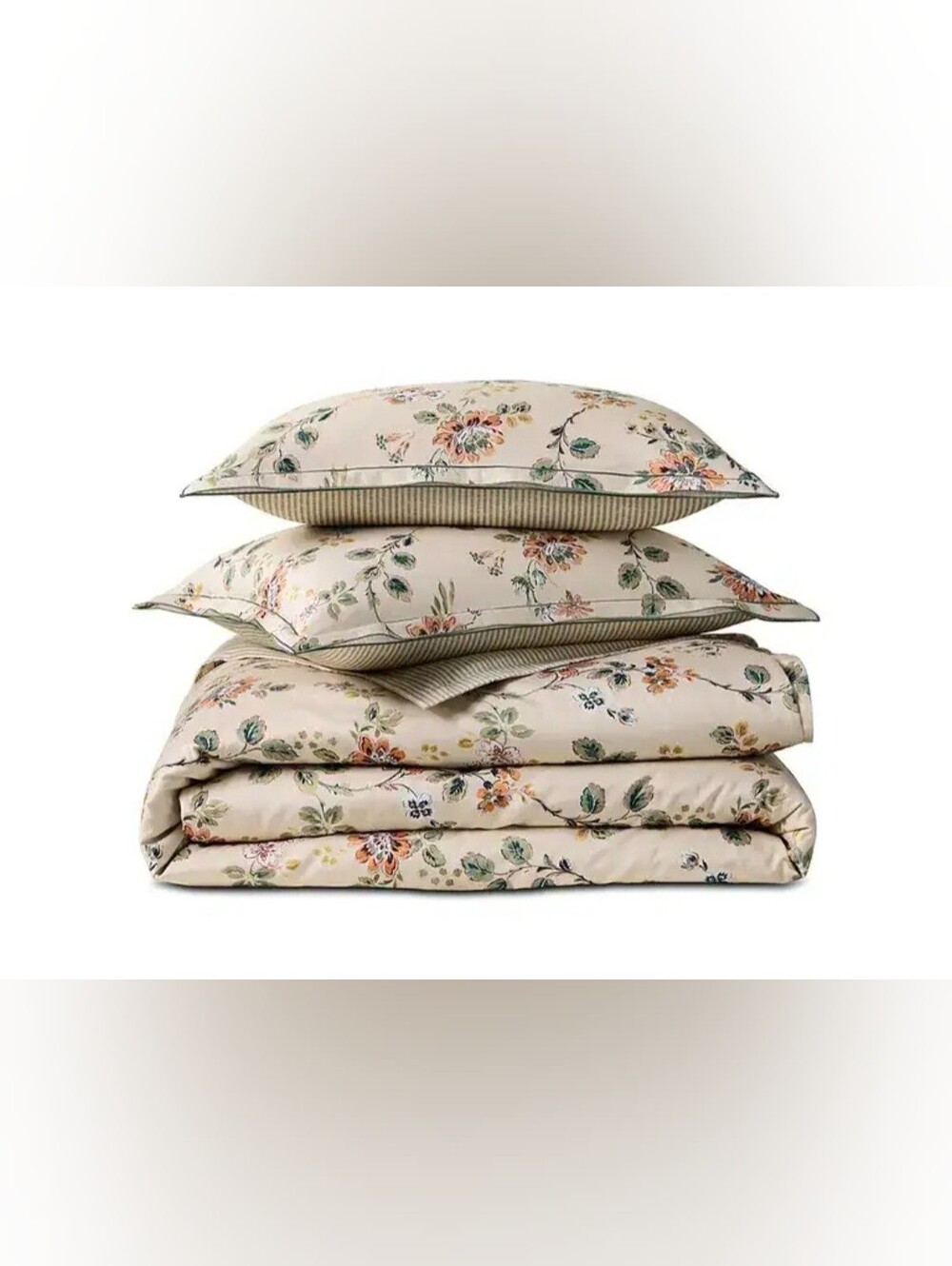 Sky Viviene Cotton Full/Queen Duvet Cover And Shams Set